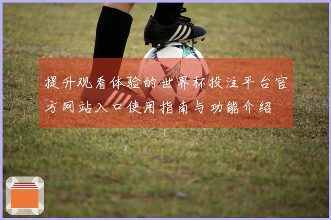 提升观看体验的世界杯投注平台官方网站入口使用指南与功能介绍